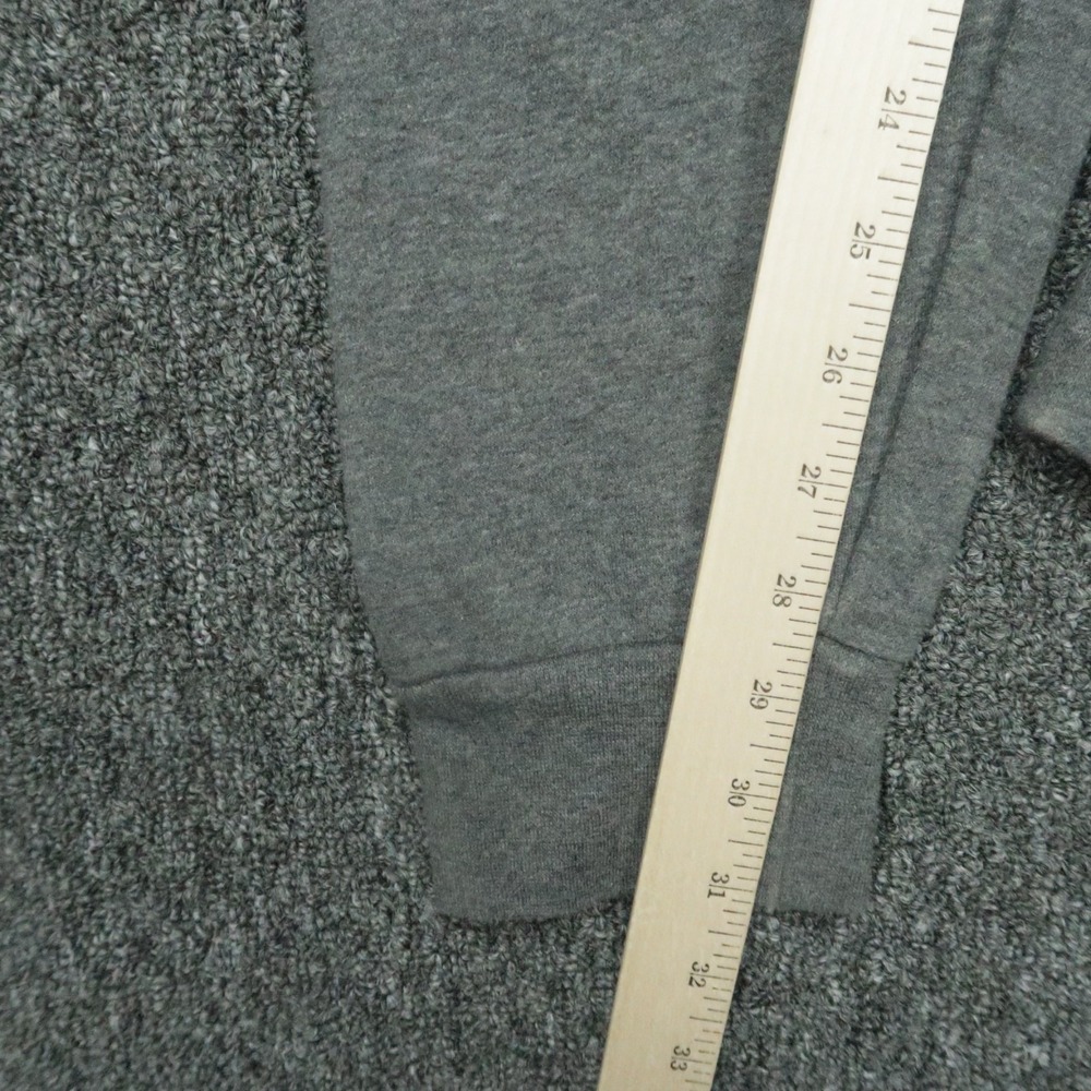 Tuxy Suit Mens Medium Gray One Piece‎ Zip Up Hoodie Sweat Jumpsuit - Picture 8 of 11